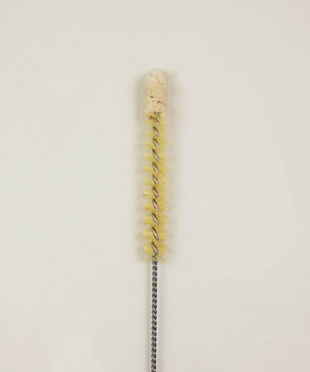 Natural by Hillbrush Bottle Brush – 10mm Diameter (Tampico & Cotton)